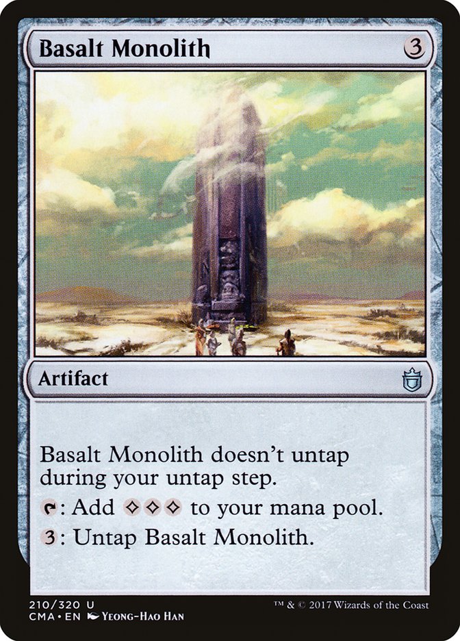 Basalt Monolith [Commander Anthology] | Devastation Store