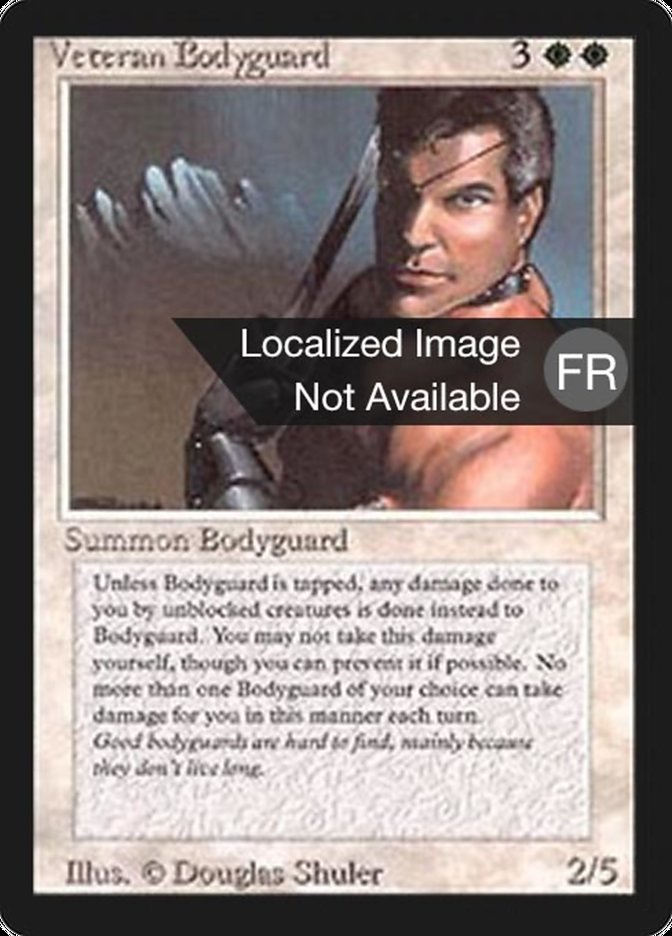 Veteran Bodyguard [Foreign Black Border] | Devastation Store