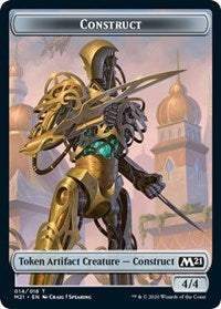 Construct // Goblin Wizard Double-sided Token [Core Set 2021 Tokens] | Devastation Store