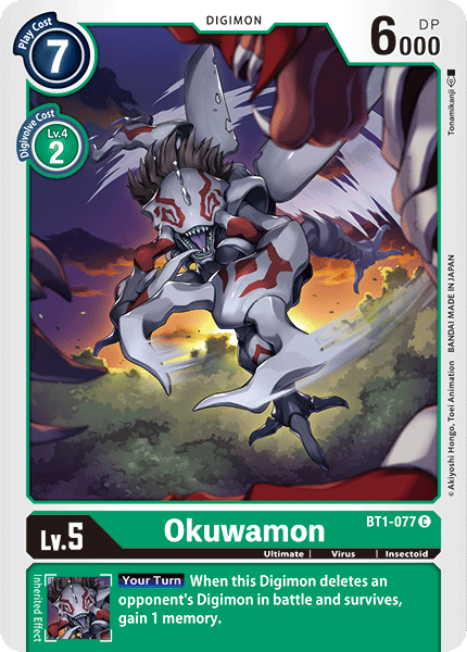 Okuwamon [BT1-077] [Release Special Booster Ver.1.0] | Devastation Store