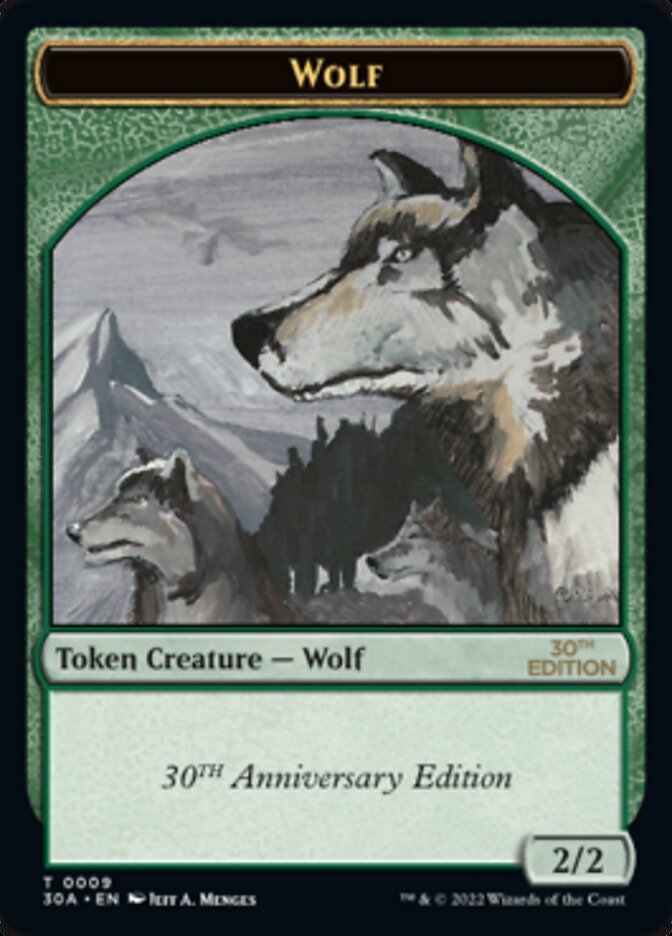 Wolf Token [30th Anniversary Tokens] | Devastation Store