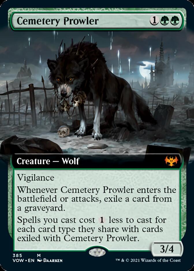 Cemetery Prowler (Extended) [Innistrad: Crimson Vow] | Devastation Store