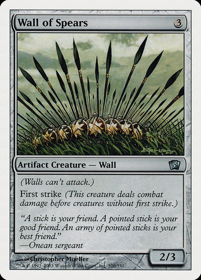 Wall of Spears [Eighth Edition] | Devastation Store