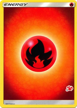 Fire Energy (Charizard Stamp #5) [Battle Academy 2020] | Devastation Store