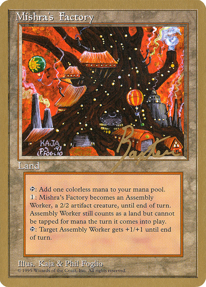 Mishra's Factory (George Baxter) [Pro Tour Collector Set] | Devastation Store