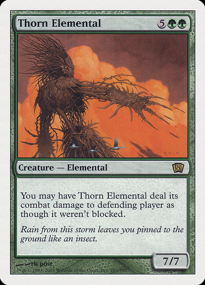 Thorn Elemental [Eighth Edition] - Devastation Store | Devastation Store