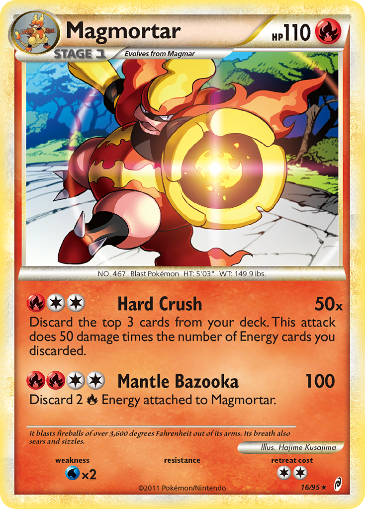 Magmortar (16/95) [HeartGold & SoulSilver: Call of Legends] | Devastation Store