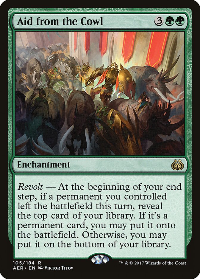 Aid from the Cowl [Aether Revolt] - Devastation Store | Devastation Store