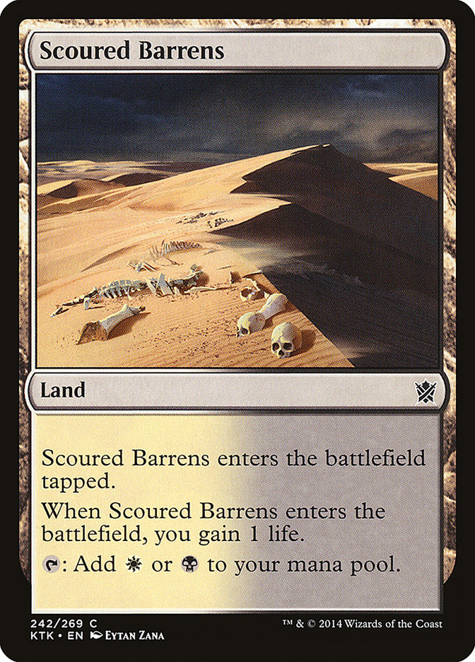 Scoured Barrens [Khans of Tarkir] - Devastation Store | Devastation Store