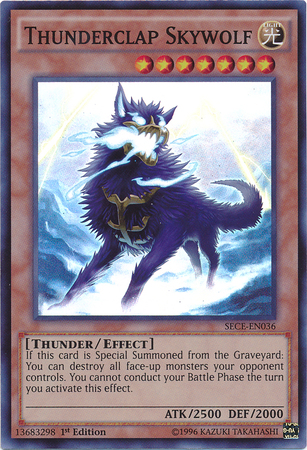 Thunderclap Skywolf [SECE-EN036] Super Rare | Devastation Store