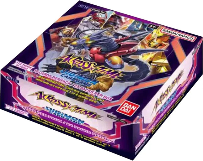 Across Time Booster Box Digimon Card Game | Devastation Store