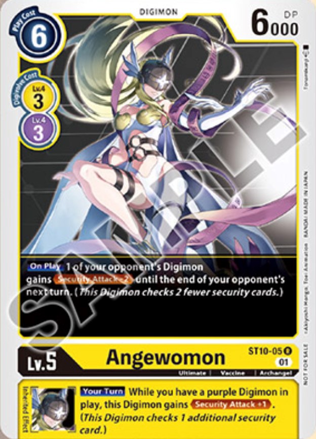 Angewomon [ST10-05] (Tamer Goods Set Angewomon & LadyDevimon) [Starter Deck: Parallel World Tactician Promos] | Devastation Store