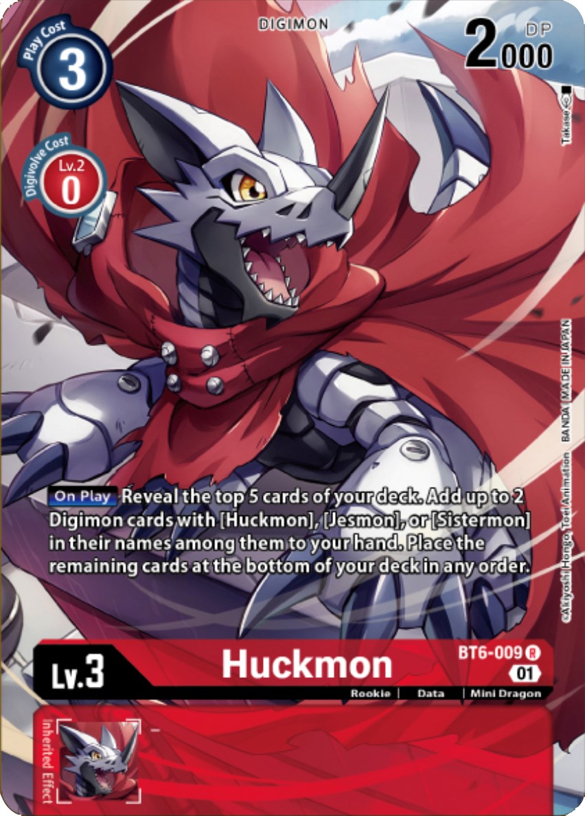 Huckmon [BT6-009] (Digimon Royal Knights Card Set) [Double Diamond Promos] | Devastation Store