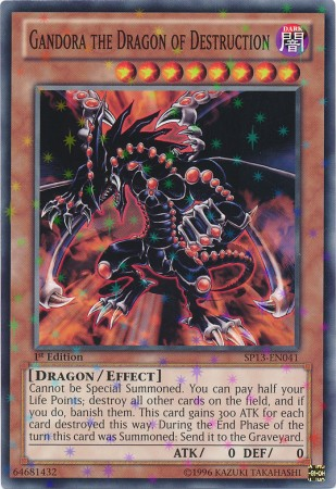 Gandora the Dragon of Destruction [SP13-EN041] Starfoil Rare | Devastation Store