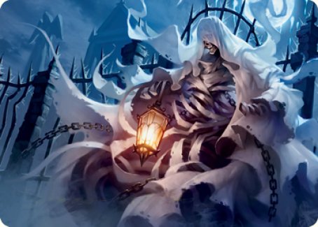 Cemetery Illuminator Art Card [Innistrad: Crimson Vow Art Series] | Devastation Store