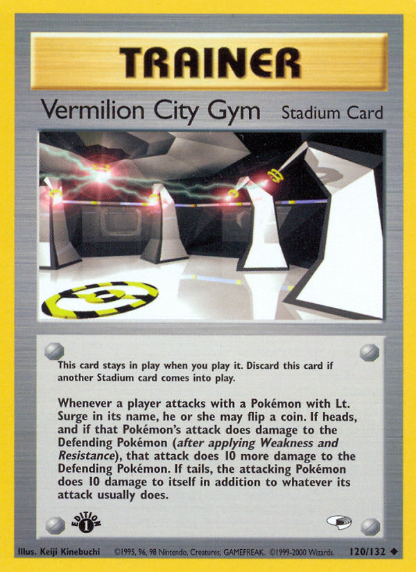 Vermilion City Gym (120/132) [Gym Heroes 1st Edition] | Devastation Store