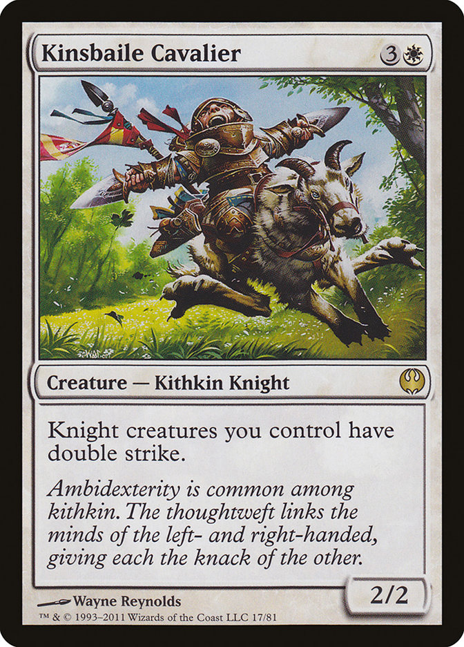 Kinsbaile Cavalier [Duel Decks: Knights vs. Dragons] | Devastation Store