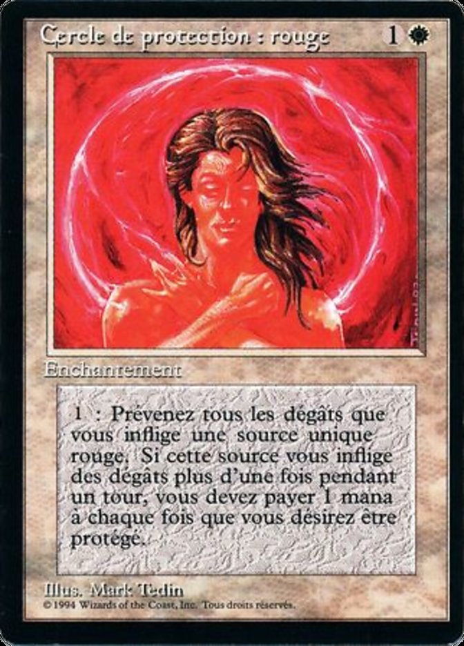 Circle of Protection: Red [Foreign Black Border] | Devastation Store