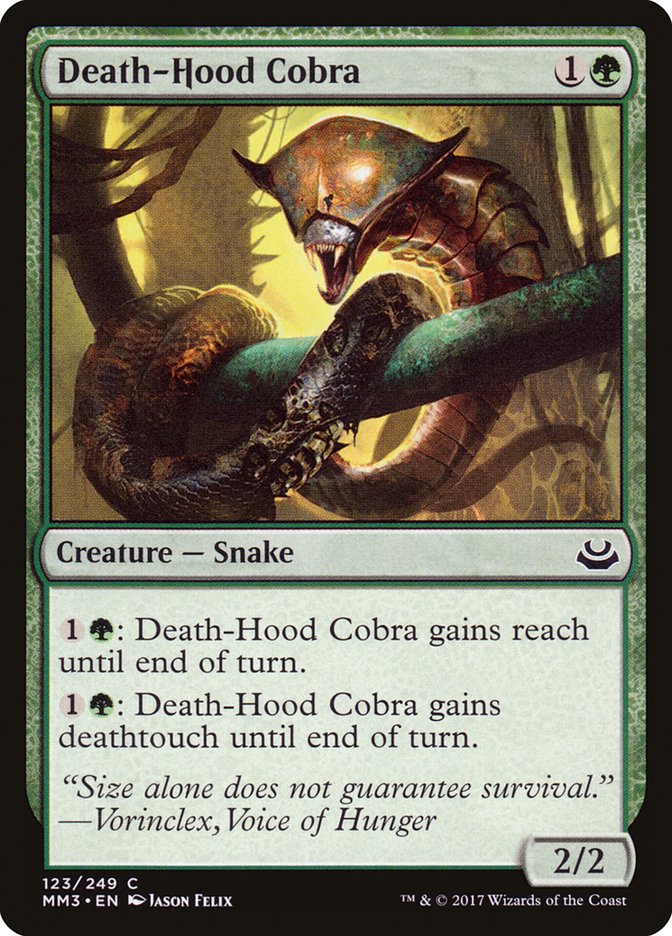 Death-Hood Cobra [Modern Masters 2017] | Devastation Store