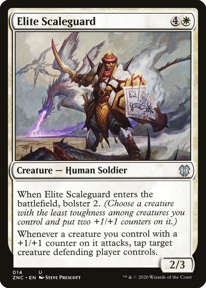 Elite Scaleguard [Zendikar Rising Commander] | Devastation Store