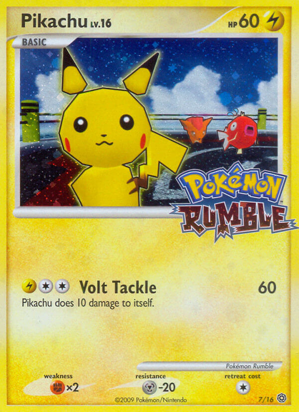 Pikachu (7/16) [Pokémon Rumble] | Devastation Store