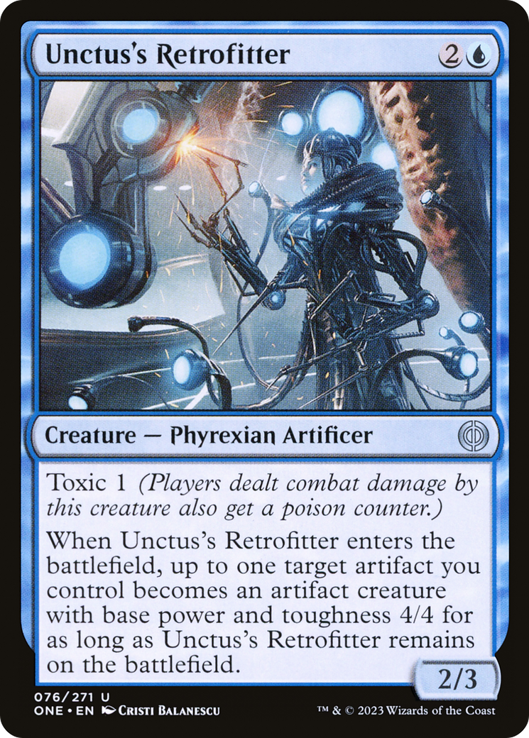 Unctus's Retrofitter [Phyrexia: All Will Be One] | Devastation Store