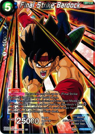 Final Strike Bardock [TB3-019] | Devastation Store