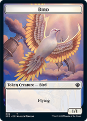 Bird // Spirit Double-Sided Token [Starter Commander Decks] | Devastation Store