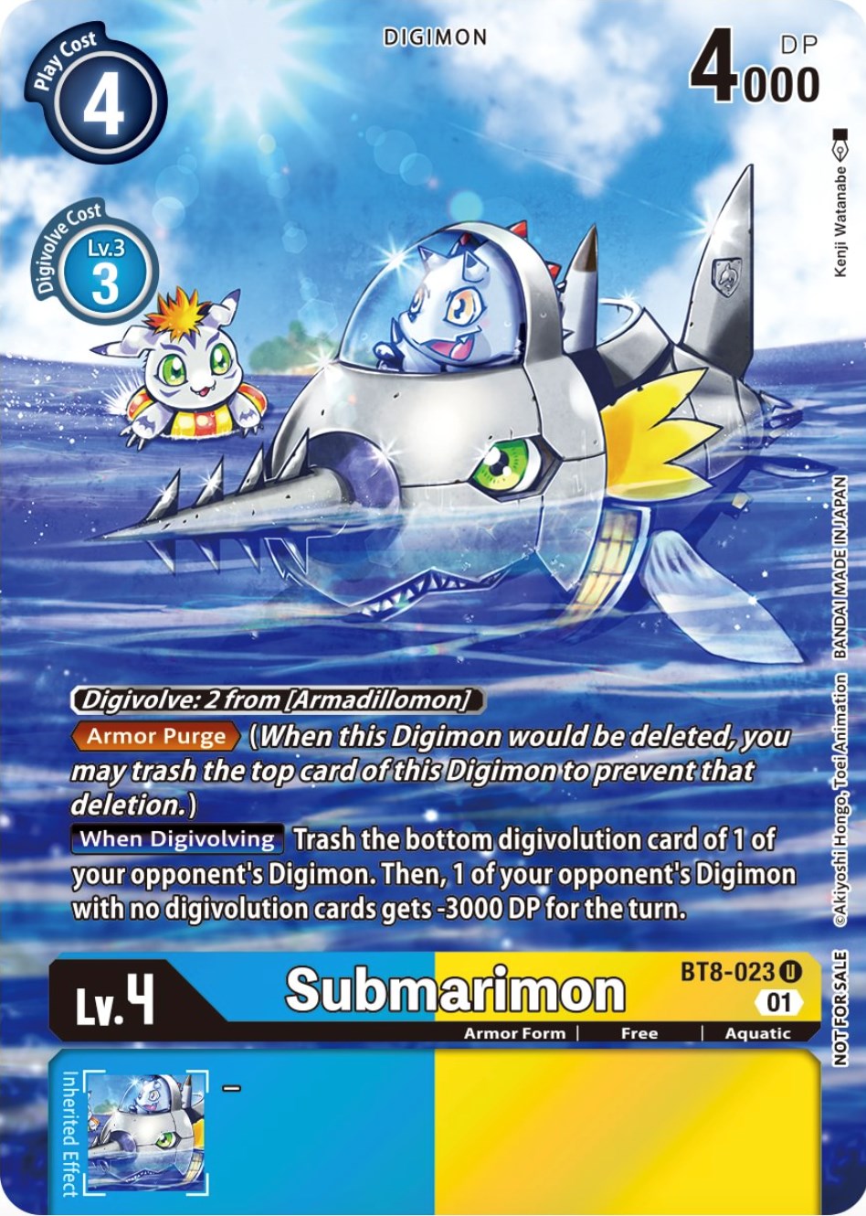 Submarimon [BT8-023] (Official Tournament Pack Vol.9) [New Awakening Promos] | Devastation Store