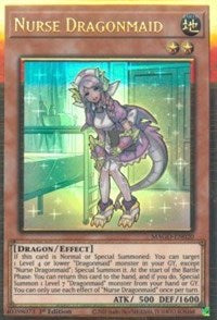Nurse Dragonmaid [MAGO-EN020] Gold Rare | Devastation Store
