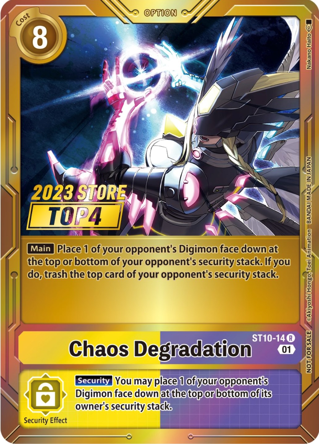 Chaos Degradation [ST10-14] (2023 Store Top 4) [Starter Deck: Parallel World Tactician Promos] | Devastation Store