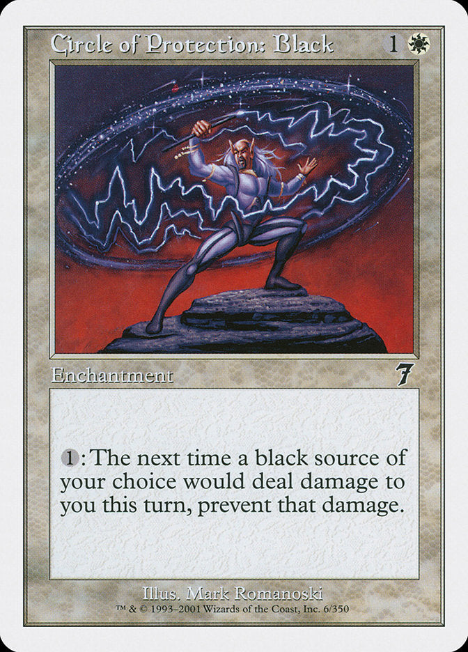 Circle of Protection: Black [Seventh Edition] | Devastation Store