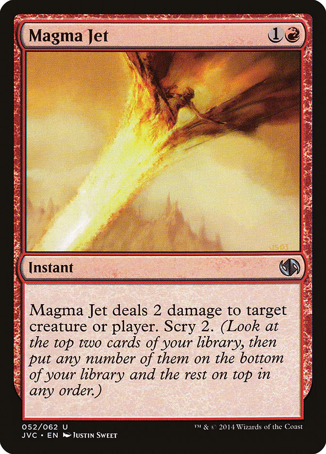 Magma Jet [Duel Decks Anthology] - Devastation Store | Devastation Store