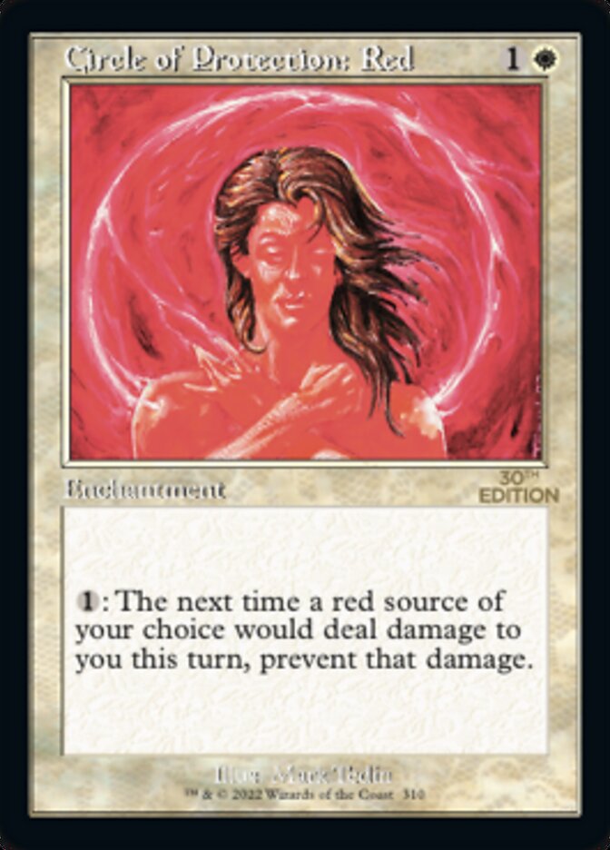 Circle of Protection: Red (Retro) [30th Anniversary Edition] | Devastation Store
