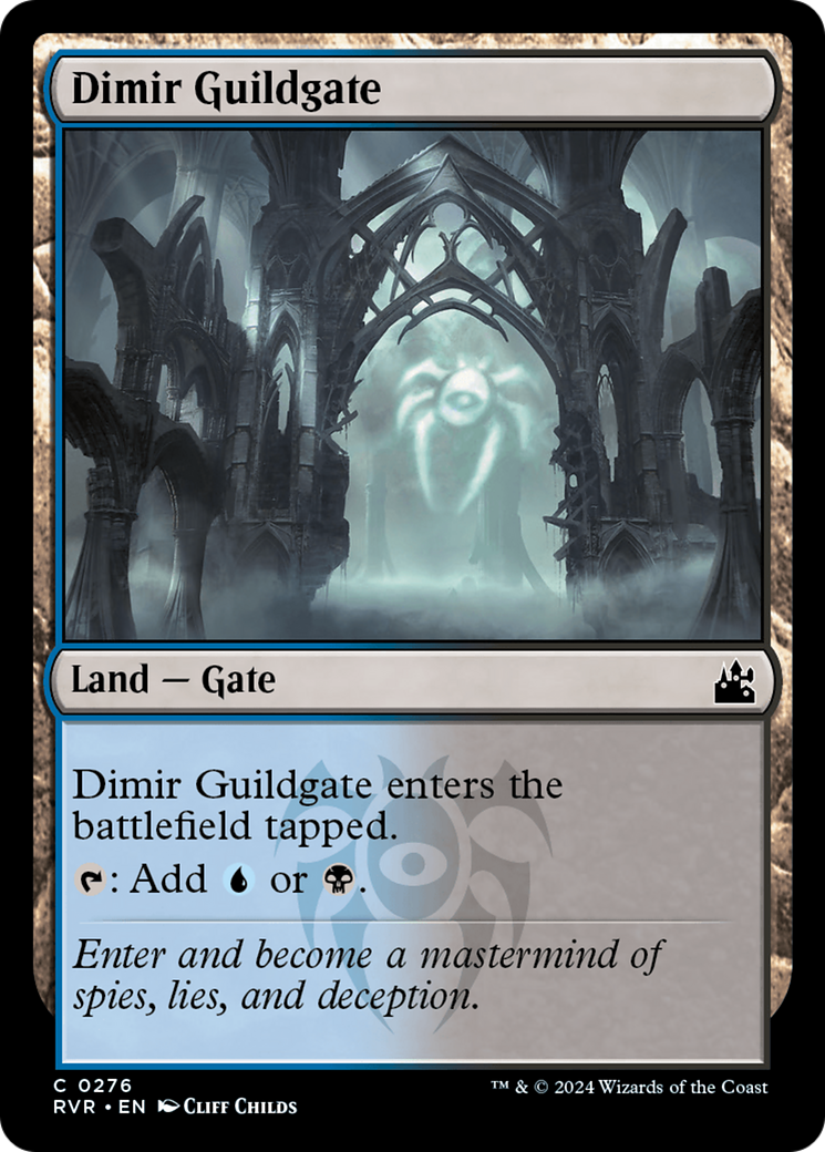 Dimir Guildgate [Ravnica Remastered] | Devastation Store