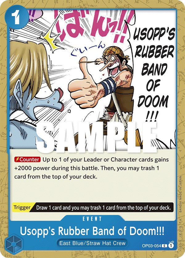 Usopp's Rubber Band of Doom!!! [Pillars of Strength] | Devastation Store