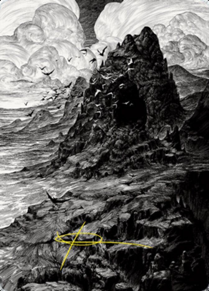 Mountain Art Card [Innistrad: Crimson Vow Art Series] | Devastation Store