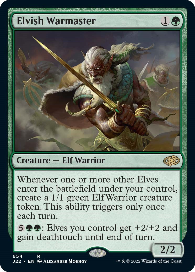 Elvish Warmaster [Jumpstart 2022] | Devastation Store