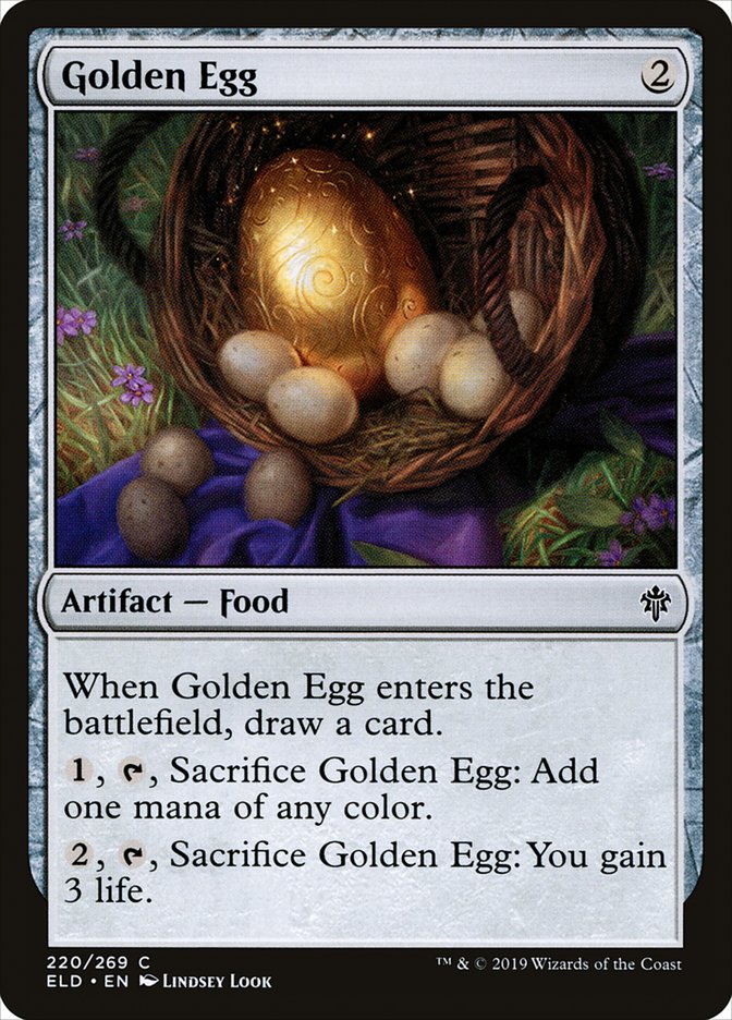 Golden Egg [Throne of Eldraine] | Devastation Store