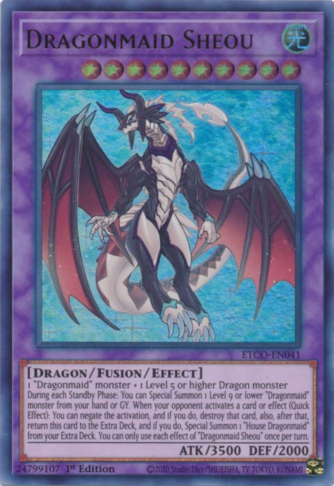 Dragonmaid Sheou [ETCO-EN041] Ultra Rare | Devastation Store