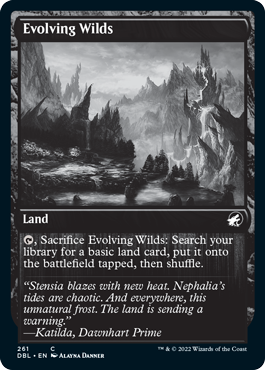 Evolving Wilds (261) [Innistrad: Double Feature] | Devastation Store