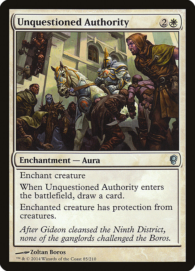 Unquestioned Authority [Conspiracy] | Devastation Store