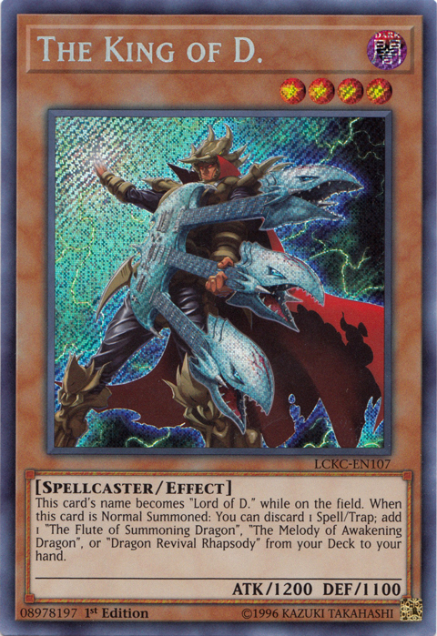 The King of D. [LCKC-EN107] Secret Rare | Devastation Store