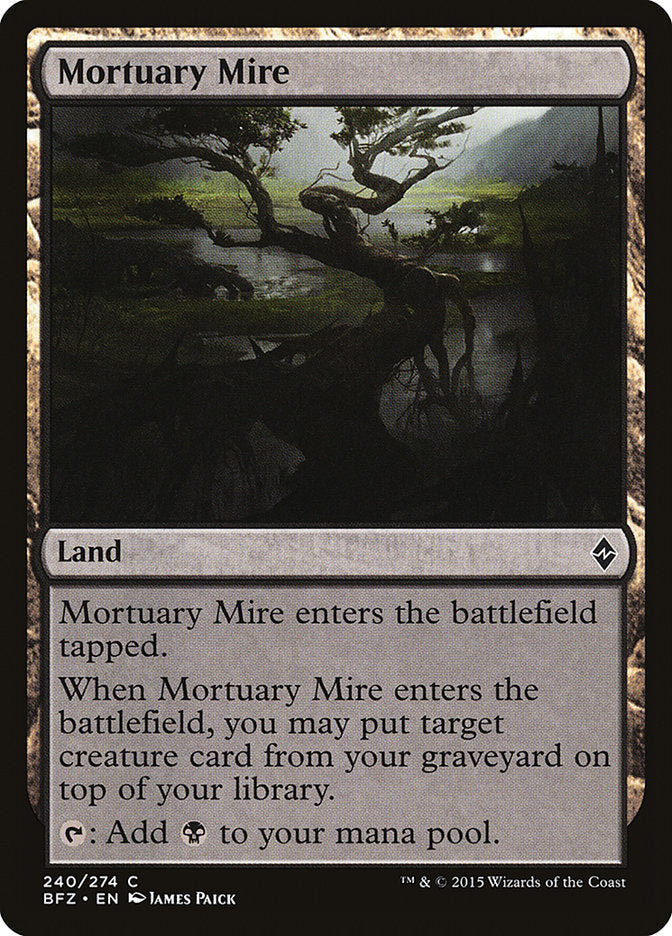 Mortuary Mire [Battle for Zendikar] | Devastation Store