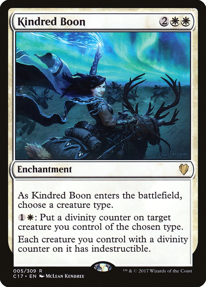 Kindred Boon [Commander 2017] - Devastation Store | Devastation Store