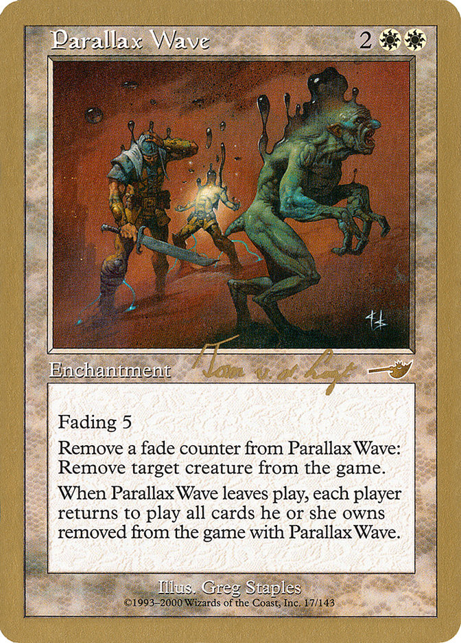 Parallax Wave (Tom van de Logt) [World Championship Decks 2000] | Devastation Store