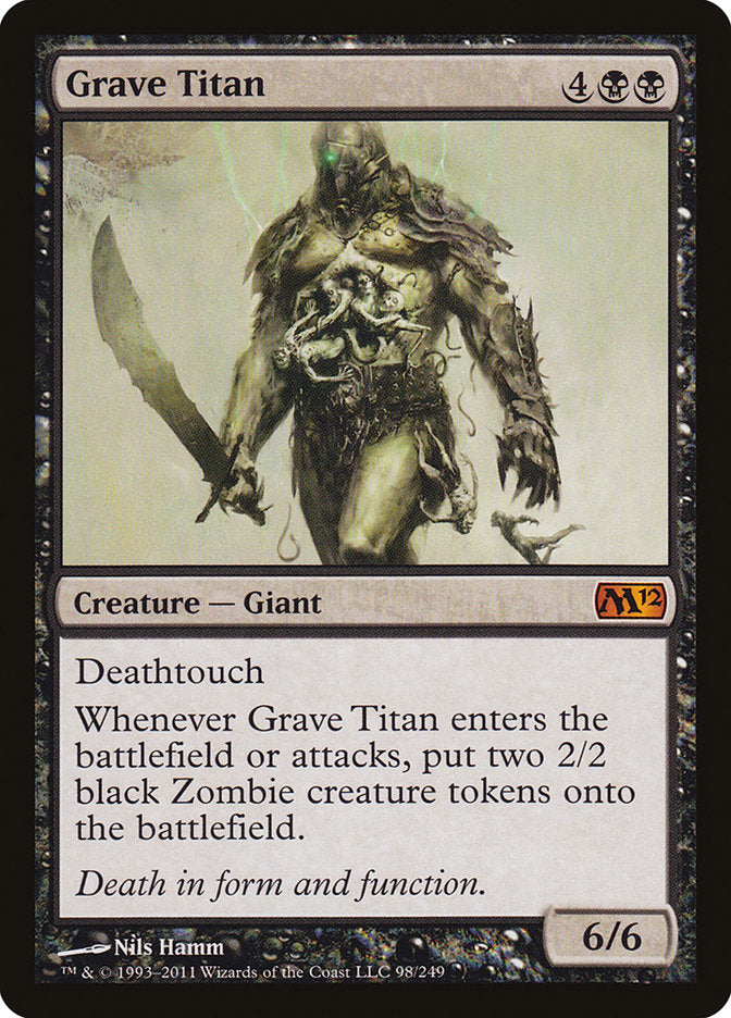 Grave Titan [Magic 2012] - Devastation Store | Devastation Store