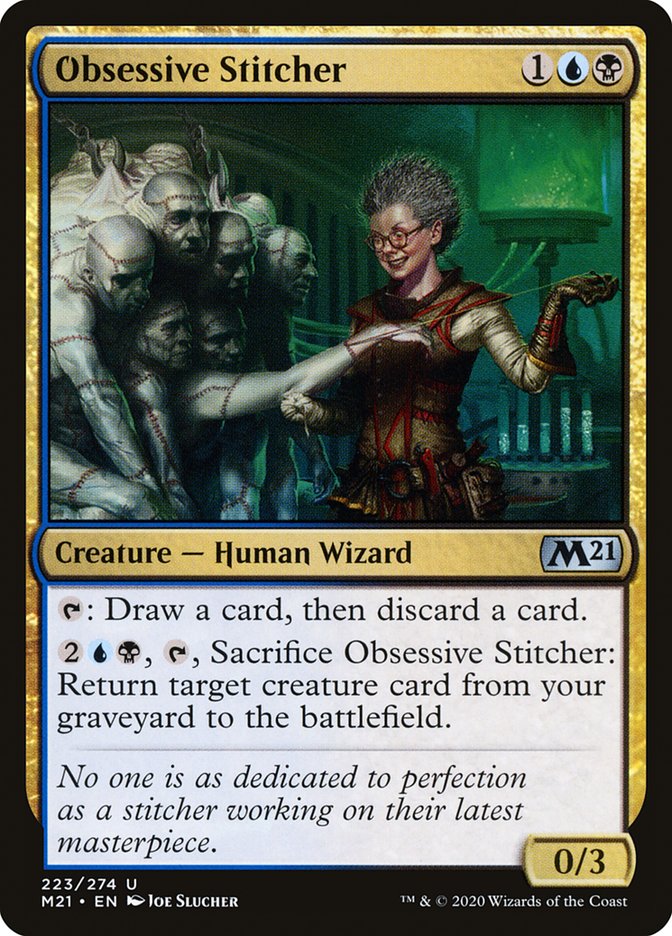 Obsessive Stitcher [Core Set 2021] | Devastation Store