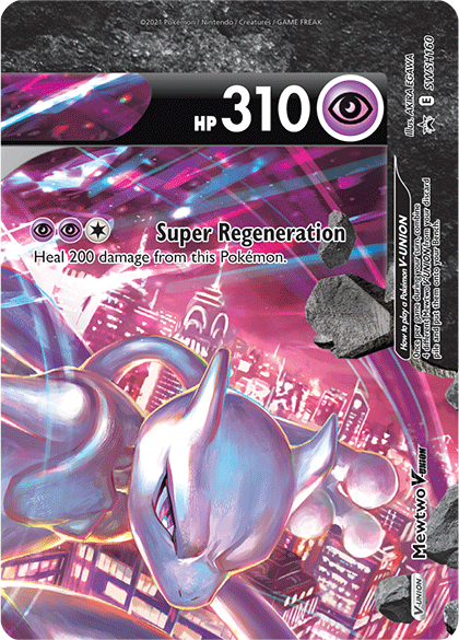 Mewtwo V-Union (SWSH160) [Sword & Shield: Black Star Promos] | Devastation Store