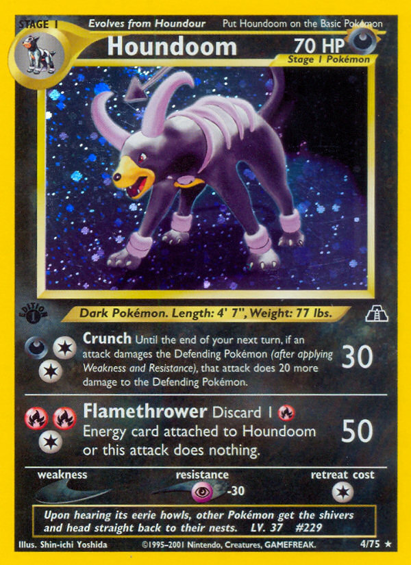 Houndoom (4/75) [Neo Discovery 1st Edition] | Devastation Store